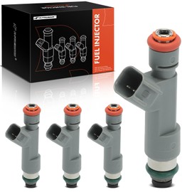 A-Premium Set of 4 Fuel Injectors Compatible with Saab 9-3 2007-2011, 9-3X 2010-2011, 2.0L, Replace# 55559397