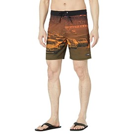 Hurley Phantom-Eco NASCAR Finishline Boardshort 18", Unity Red
