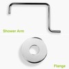 Naiture S Shaped Shower Arm, Gooseneck Shower Head Extension Arm,