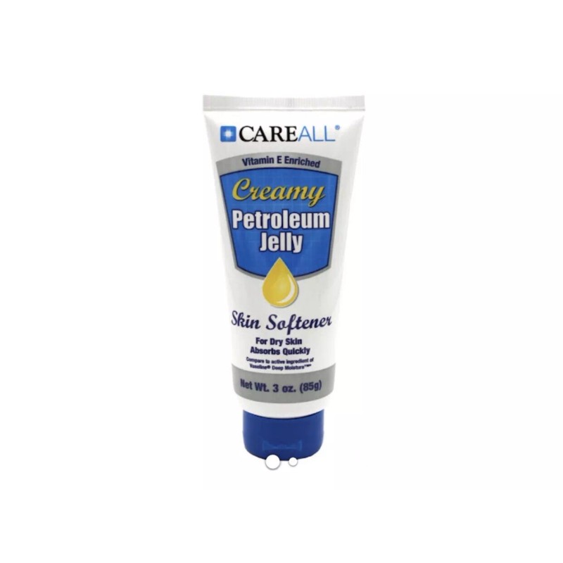 CareAll Vit. E Enriched Creamy Petroleum Jelly-For Dry Skin:3oz/85gm