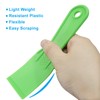 Dijedev 2 Inch Plastic Putty Knife Scraper, 5Pcs Flexible Spackle