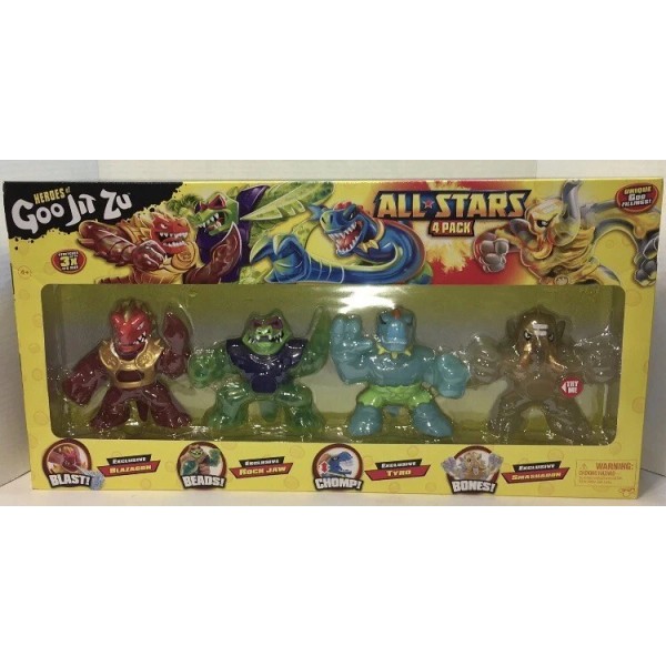 Moose Enterprise Heroes of Goo Jit Zu All Stars 4