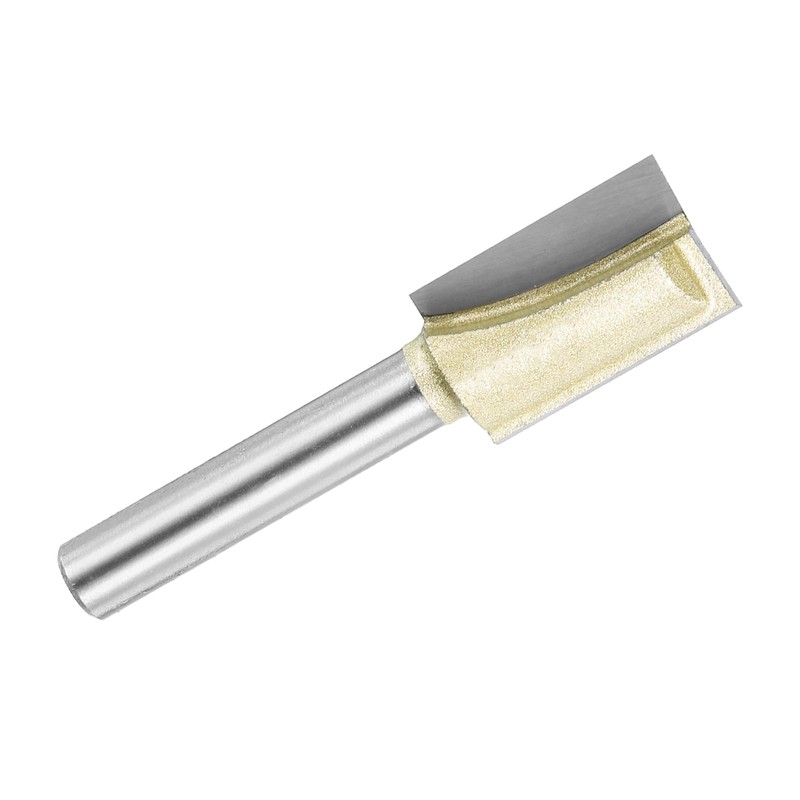 sourcing map Bottom Cleaning Router Bit 1/2" Diameter 1/4" Shank