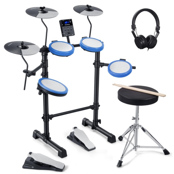 Rocksocki Electric Drum Set, Electronic Drum Kit for Beginner Junior