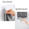 Lubrati Door Hanging Laundry Hamper Bag, Portable Clothing Storage Bag,