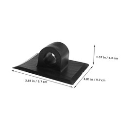 Mipcase 8Pcs Inflatable Boat Motor Mount Kit Secure Canoe Engine Holder Clip for Kayak Lightweight Portable Accessory for Fishing Versatile Bracket for Outdoor Use