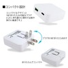 White Nuts JX-AC-161 USB Charger, Fast Charging, 2 Ports, TYPE-C,