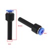 eMagTech 2Pcs Pneumatic Push FIT Reducer Straight Connector Straight Push