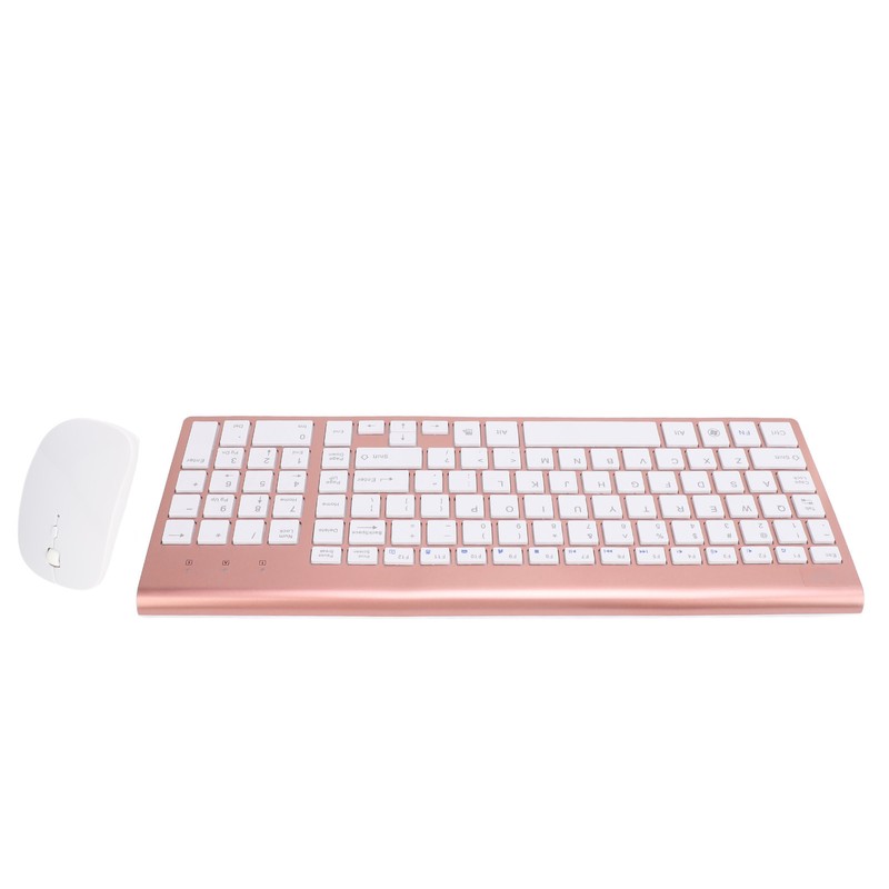 2.4G Wireless Keyboard and Mouse Combo with USB Adapter Ultra