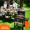MICEYLIVE Blackstone 36 Inch Silicone Griddle Cover - Black, Rectangular,