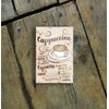 schilderkreis24 Funny Saying "Cappuccino" Magnet Coffee Decoration Fridge Magnet Humour