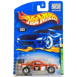 Mattel Hot Wheels 2001 Treasure Hunt 1:64 Scale Red Roll Cage 2/12 Die Cast Car #002