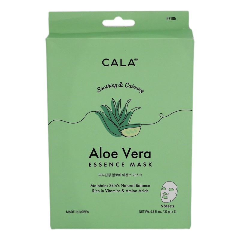 CALA - máscara para cara con escencia de aloe vera
