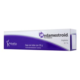 Medamestroid Ungüento 0,1 G, 1 Tubo 30 G