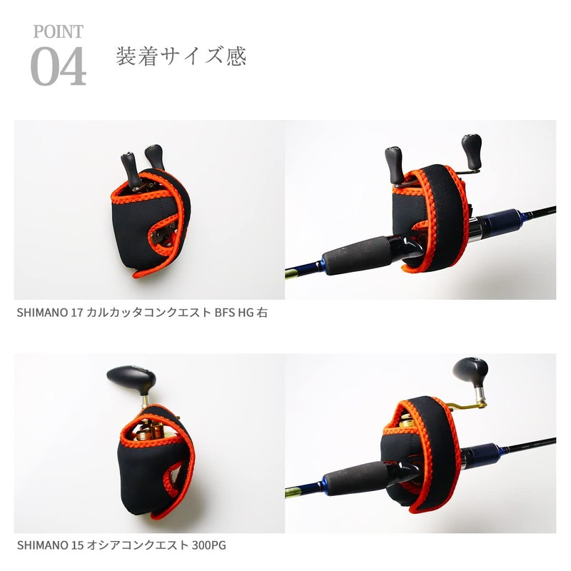 Neoprene Reel Cover Bait Reel Case for Shimano Daiwa Abu