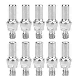 10 Pcs Plasma Electrode Electroplated Red Copper Electrode Fit for PT-40/60 Plasma Torch 52582
