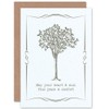 CARD GREETING BEREAVED SYMPATHY PEACE COMFORT