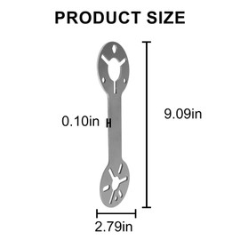 For Febco 905-212 & 905-211 Bonnet Repair Wrench, fits for Febco 765 1" 1-1/4" & 1/2"-3/4" Vacuum Breakers Backflow Bonnet. febco 765-1 repair kit.