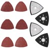Pmueuff Sandpaper Triangle Sander, Pack of 4 93 mm Sanding