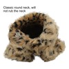 Pet Leopard Print Cloak Cute Retro Stylish Puppy Plush Jacket