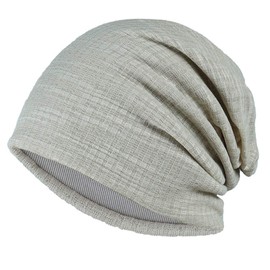 Kyoto Okasa Hat, Medical Hat, Roll-Up Watch, Knit Cap, All Seasons, 6 Colors Available, beige