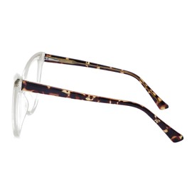 FEISEDY Trendy Cateye TR90 Blue Light Blocking Spring Hinges Computer Glasses Women B2676