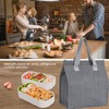 Siliget Lunch Bags for Adults, Portable Insulated Lunch Bag Tote