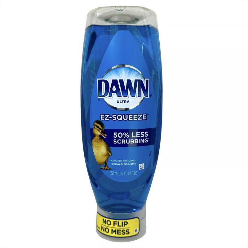 Dawn Ultra OLD SCENT Dishwashing Liquid EZ-Squeeze Bottle 22 fl