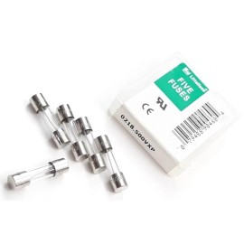 Littelfuse PACK OF 5 NEW LITTELFUSE LF.T500mAL P 250V FUSES 250V 5mm x 20mm 500mA SLOW BLOW