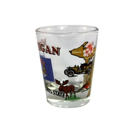 Souvenir Shot Glass - Michigan