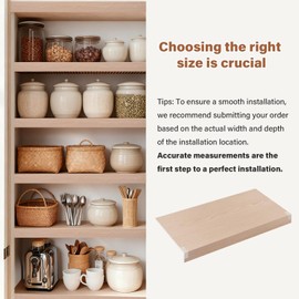 Wire Rack Covers, 32*12 Inch Shelf Covers for wire Shelving, Easy to Cut Closet Wires Shelf Cover-0.31 inch Thick(Not Wood) Moisture Resistant Durable Shelves Cover, Easy Install for Pantry, Kitchen