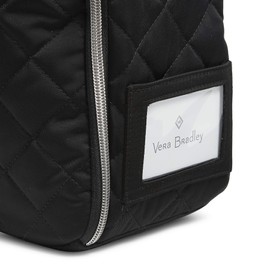 Vera Bradley Women's Performance Twill Deluxe Lunch Bunch Lunch Bag, Black, One Size