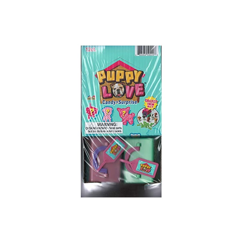 Kidsmania Puppy Love, Candy + Surprise - Display Pack of