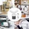 Washing Machine Waste Splitter, Dual Drain Pipe Connector for Dishwasher