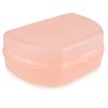 Tupperware To Go Snacky Pink Bread Box Nursery Lunch Sandwich