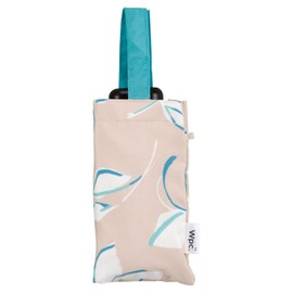 Wpc. 6232-263-002 Rain Umbrella, Silhouette Flower, Mini, Beige, Folding Umbrella, 19.7 inches (50 cm), Women's, For Rain or Shine, Floral, Natural, Adult, Cute, Compact, Square Type, Storage Case,