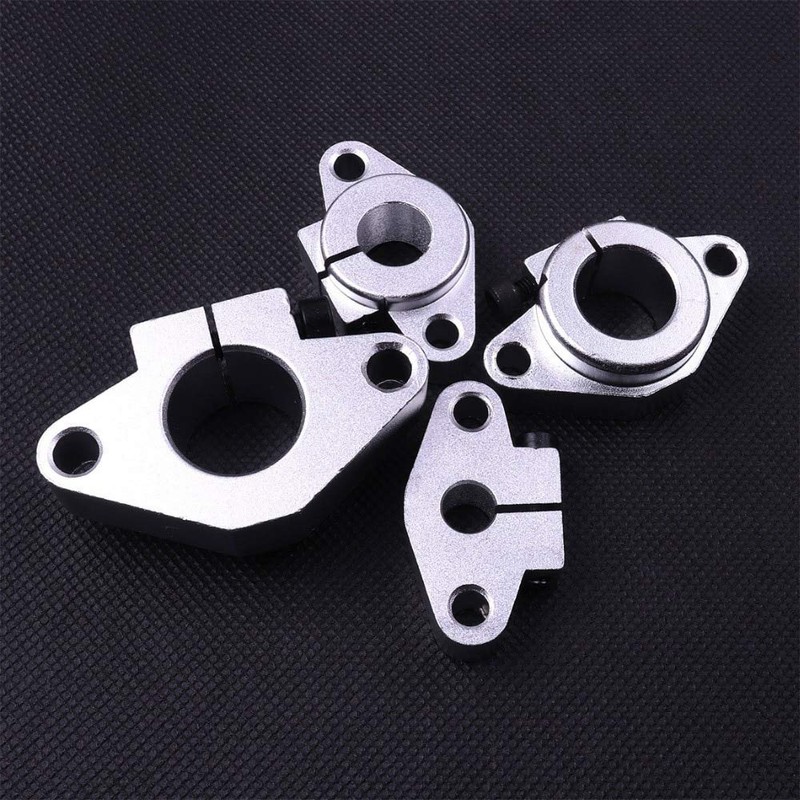 Pack of 2 Linear Shaft Holder Linear Rail Shaft Guide