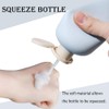 3 PCS 100 ML Squeeze Travel Containers Portable Travel Refillable