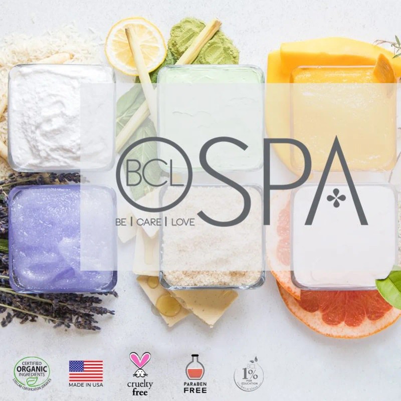 Mascarilla Natural 1.8k Organica Mandarina + Mango Bcl Spa