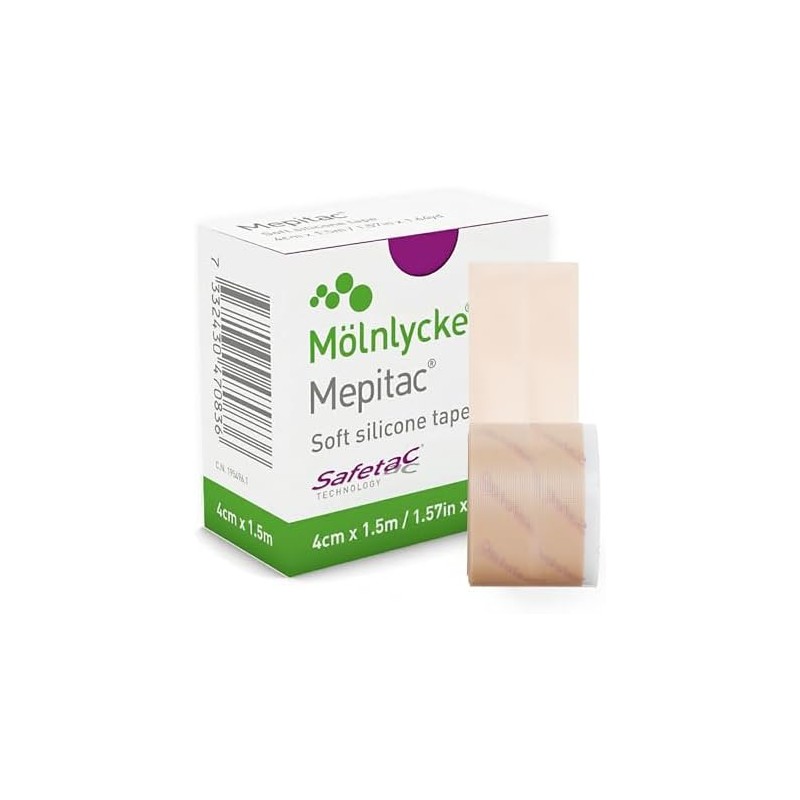 Mepitac 4 cm x 1.5 m Cinta De Silicona Para