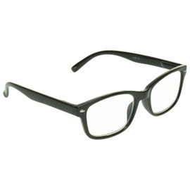 proSPORT Multifocal Progressive 3 Magnifications in 1 Lens No Line Computer Gaming Reading Glasses for Men & Women (Georgetown - Black, 1.50, multiplier_x)