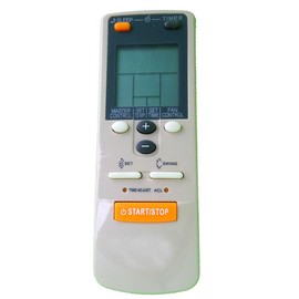 Generic Replacement Air Conditioner Remote Control for Fujitsu Ar-jw1 Ar-jw11 Ar-jw13 Ar-jw17 Ar-jw19 Ar-jw2 Ar-jw27 Ar-jw28 Ar-jw30 Ar-jw31