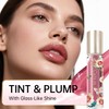 Catkin Lip Plumper Gloss, Tinted Lip Serum with Hyaluronic Acid