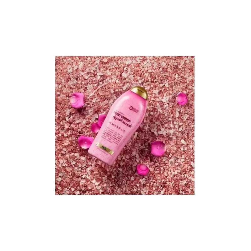 OGX Exfoliante Corporal Ogx Agua De Rosas Y Sal Marina