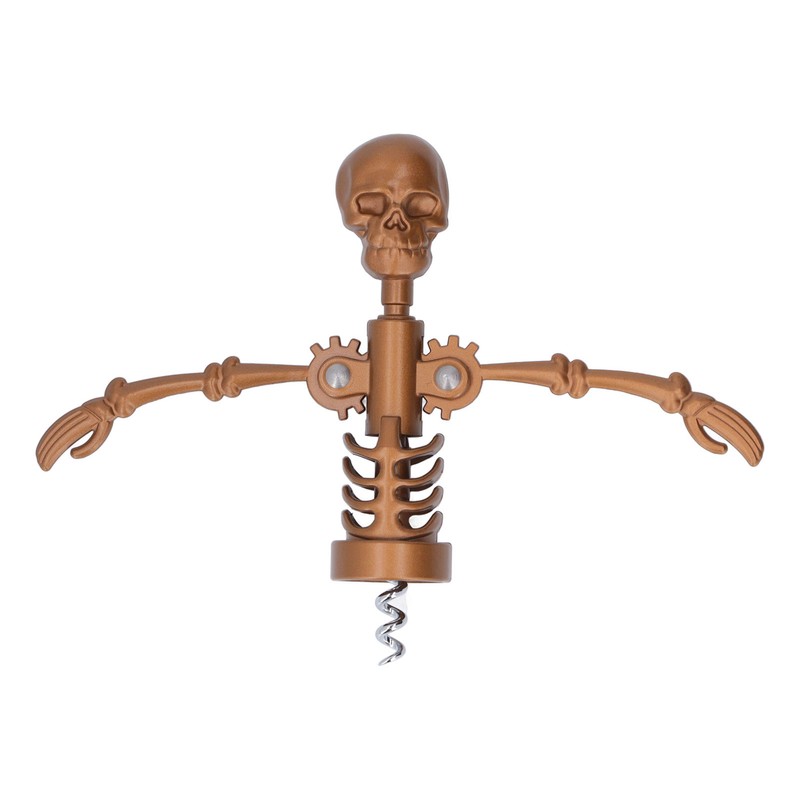 Skull Head Corkscrew Wine Bottle Opener Wine Opener for Birthdays