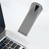 U Disk Mini Metal Portable Gray USB 2.0 Flash Drive