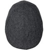 WEROR WEROR-405.1 Men's Flat Cap Peaked Cap Herringbone, gray