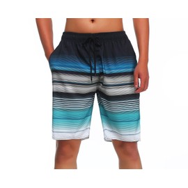 MILANKERR MEN'S SWIM TRUNK,Blue,Medium