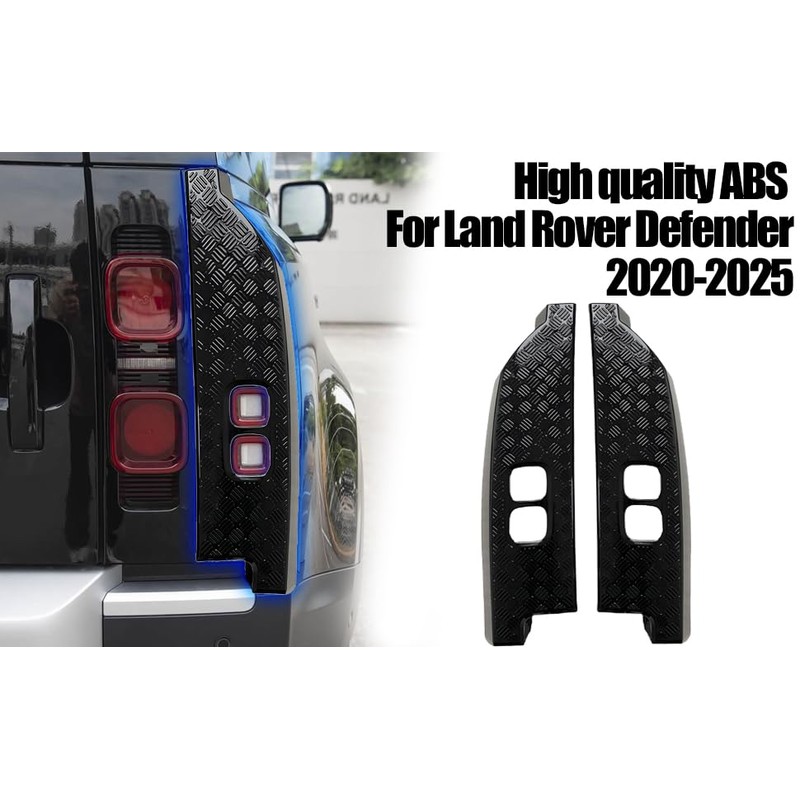 Rear bumper with ABS black body scratch protection cover decorative