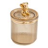 narunaru Cute Acrylic Trinket Box, Cotton, Toothpick, Interior Decoration, Lid
